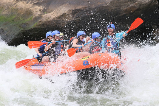 Rafting at the Marmore Falls
